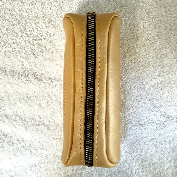 Portland Leather Goods Champagne Ballpark Pouch - Brand New - Picture 4 of 8